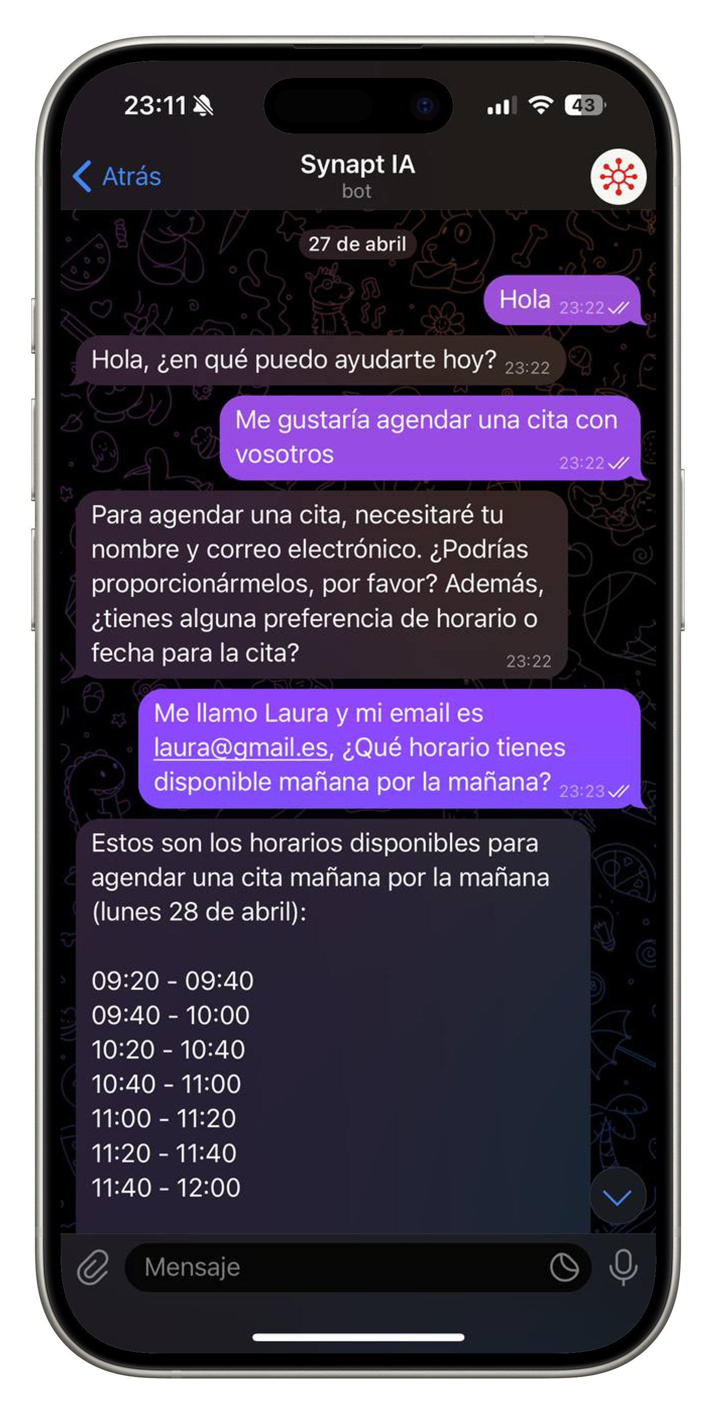 Paso 1: Reserva de Cita