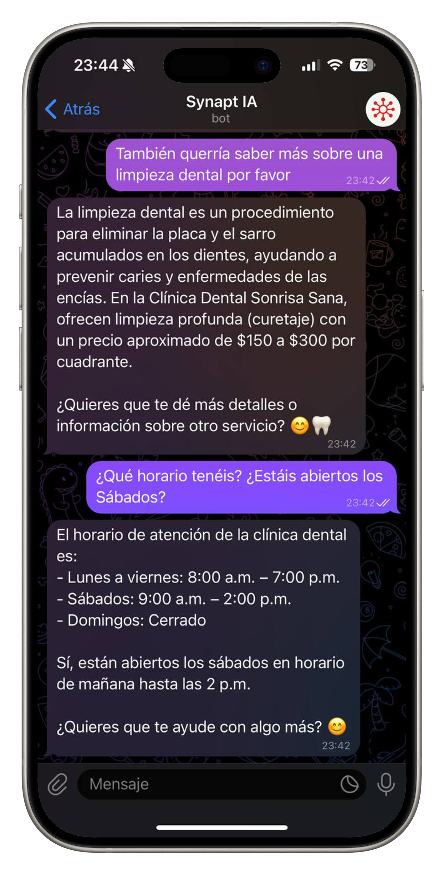 Paso 2: Respuesta Automatizada