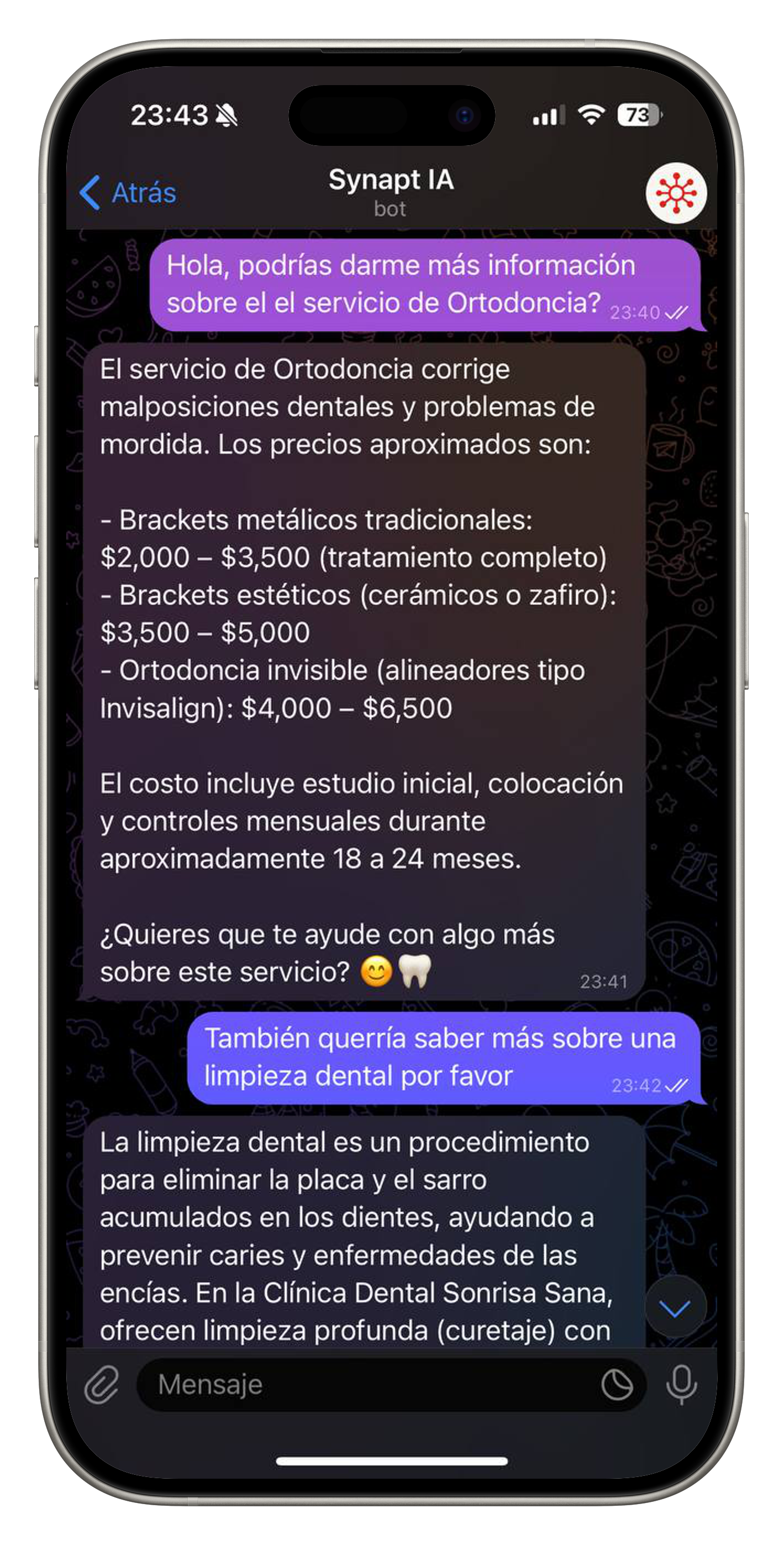 Paso 1: Recepción de Consultas